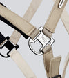 Duco Padded Head Collar with Lead Rope Taupe by Premier Equine Int. at  Try A Bit