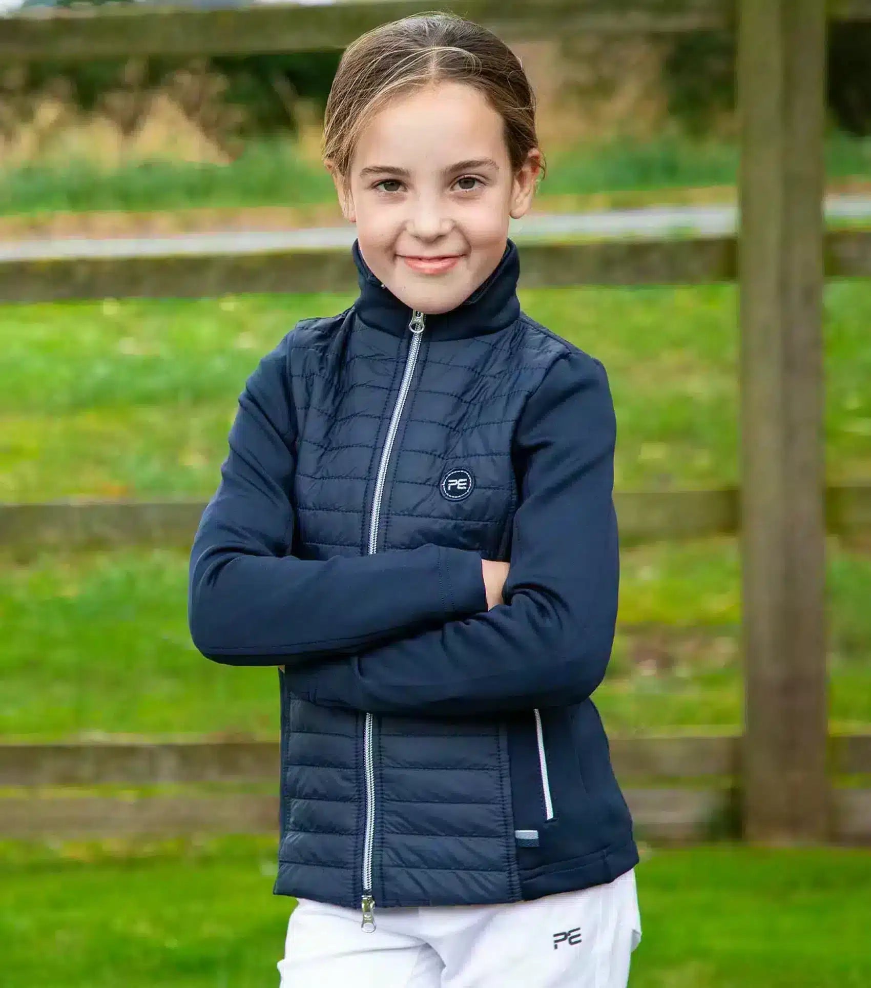 Premier Equine Mini Elena Girl's Hybrid Riding Jacket by Premier Equine at  Try a Bit