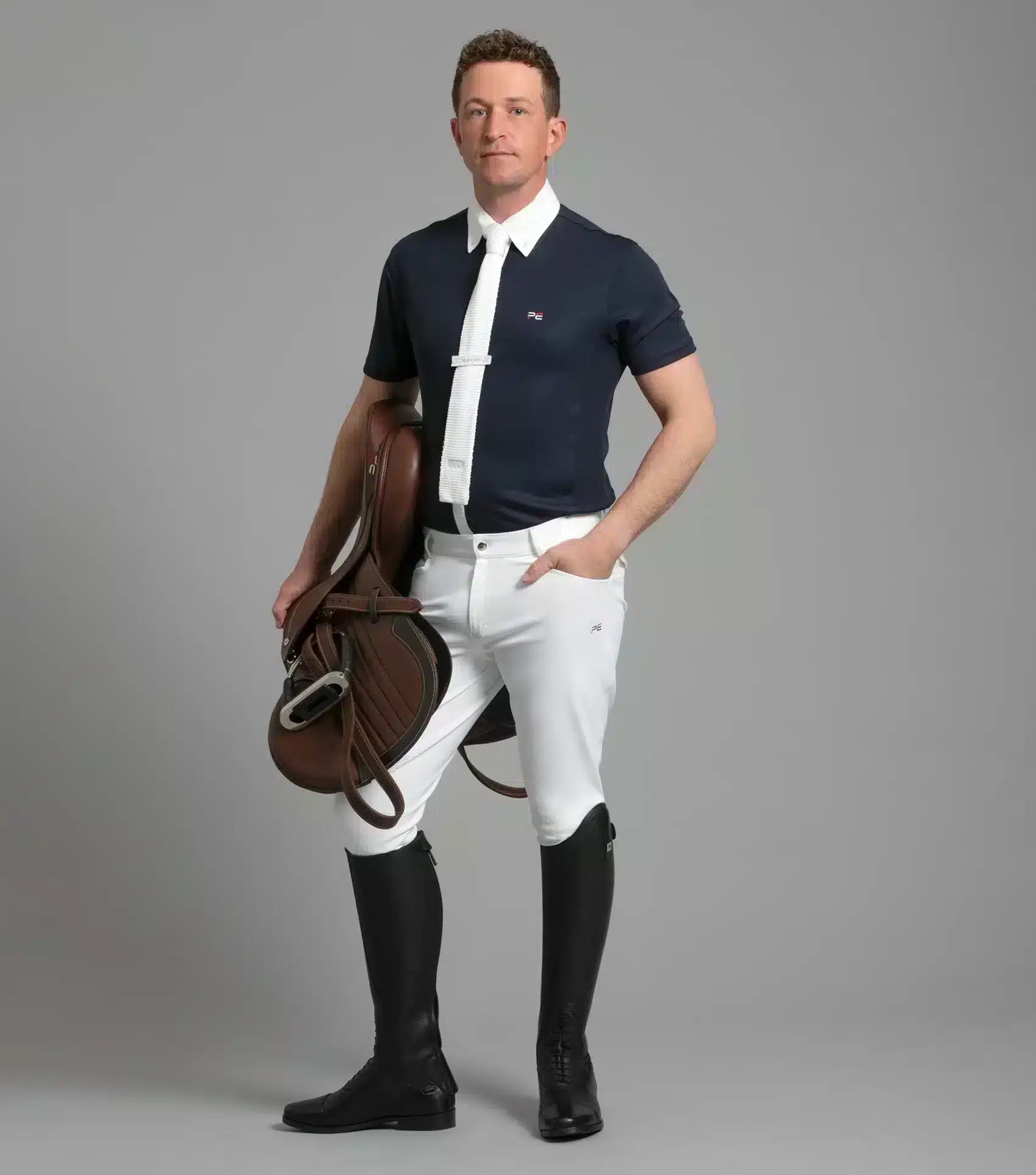 Premier Equine Emilio Men's Gel Knee Competition Breeches by Premier Equine at  Try a Bit