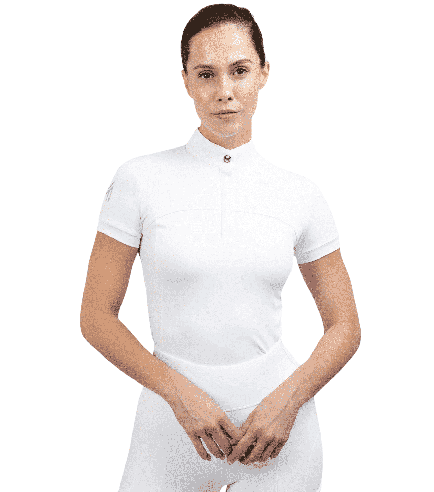 Maximilian Equestrian Era Short Sleeve Show Shirt White by Maximilian Equestrian at  Try a Bit