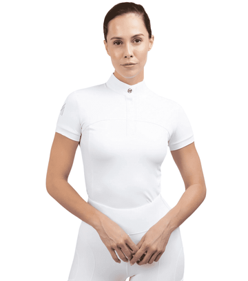 Maximilian Equestrian Era Short Sleeve Show Shirt White by Maximilian Equestrian at  Try a Bit