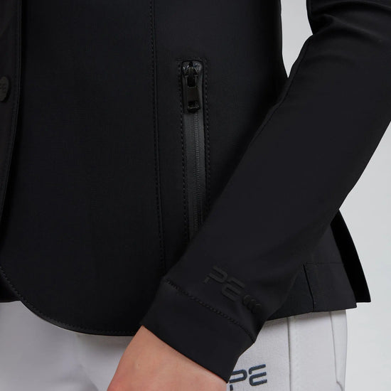 Evinco Girls Competition Jacket Jet Black by Premier Equine Int. at  Try A Bit