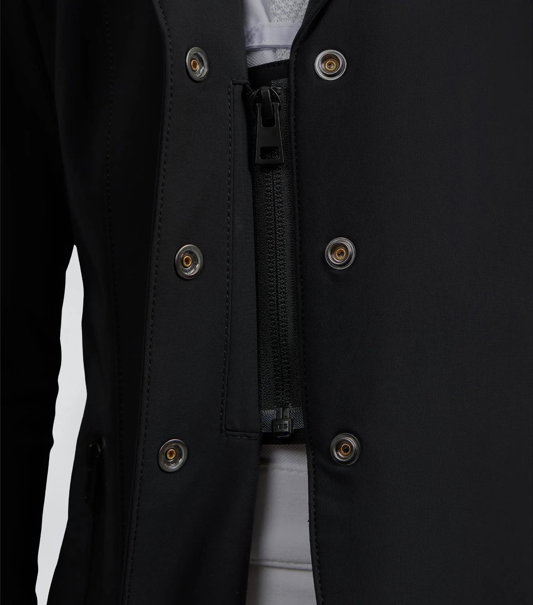 Evinco Girls Competition Jacket Jet Black by Premier Equine Int. at  Try A Bit