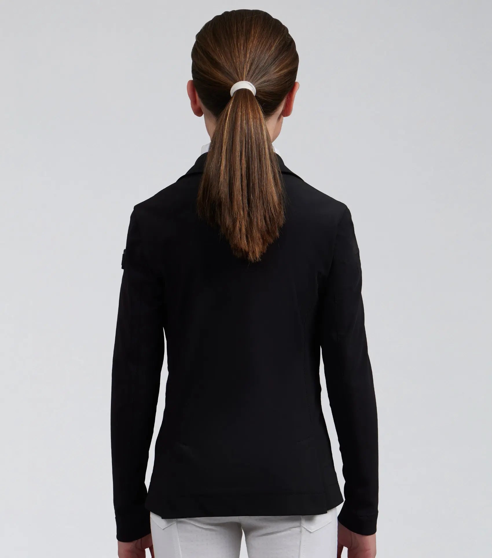 Evinco Girls Competition Jacket Jet Black by Premier Equine Int. at  Try A Bit