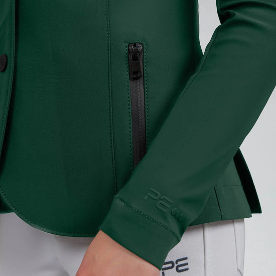Evinco Girls Competition Jacket Alpine Green by Premier Equine Int. at  Try A Bit