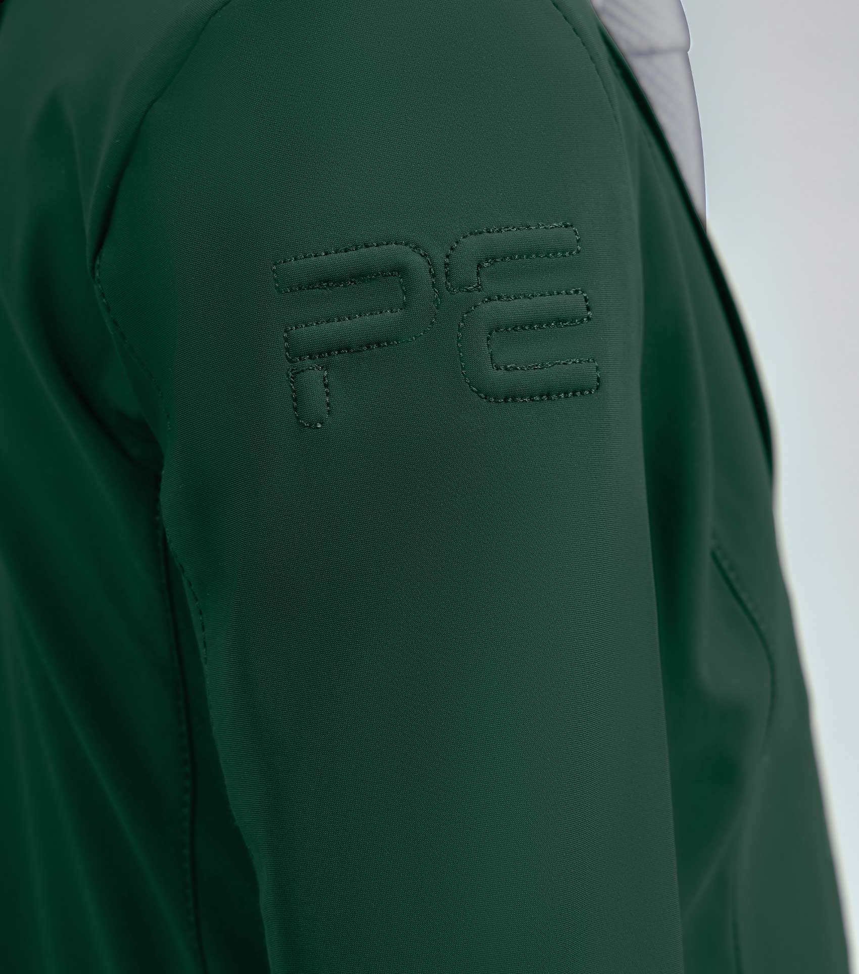 Evinco Girls Competition Jacket Alpine Green by Premier Equine Int. at  Try A Bit