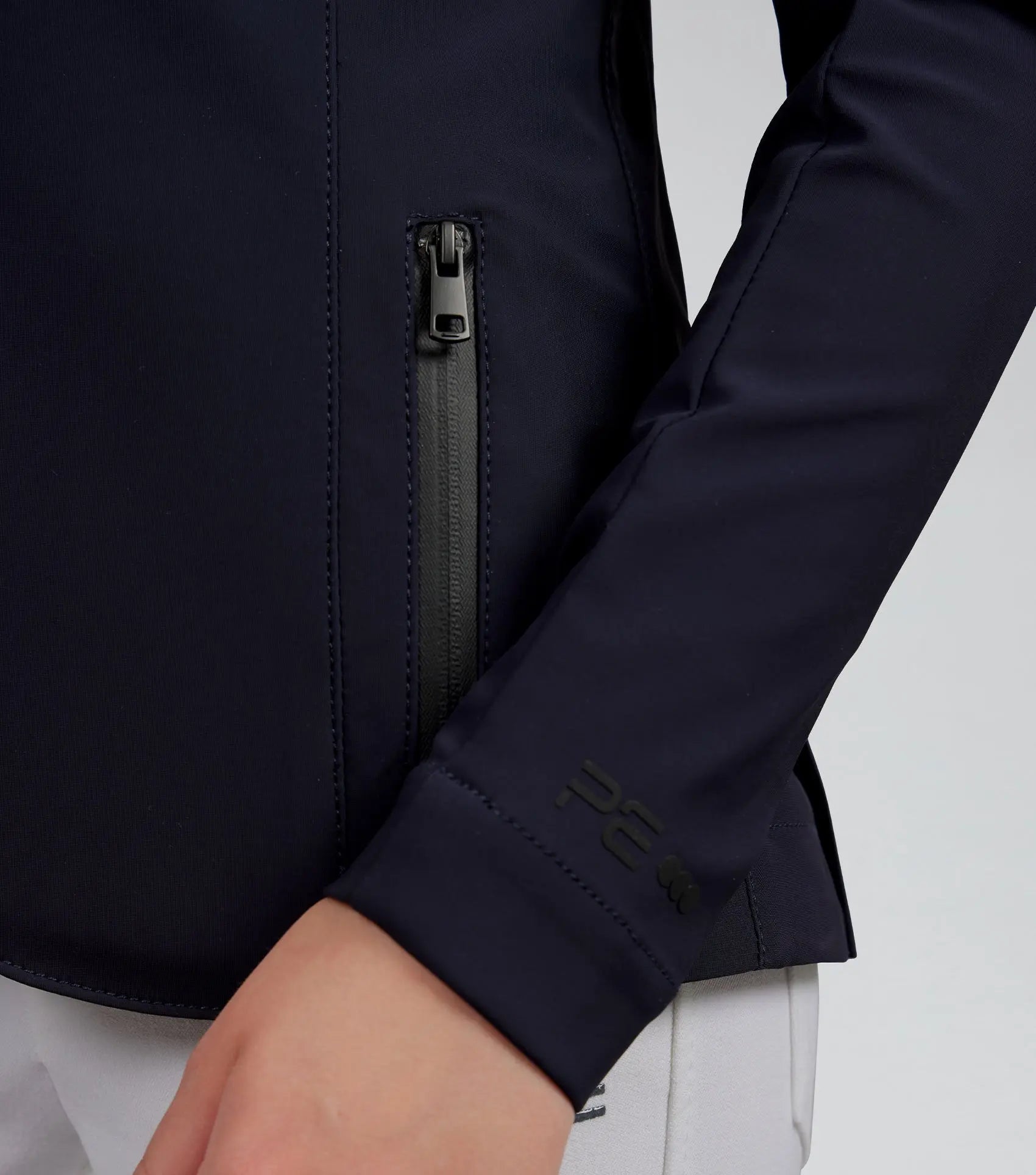 Evinco Girls Competition Jacket French Navy by Premier Equine Int. at  Try A Bit
