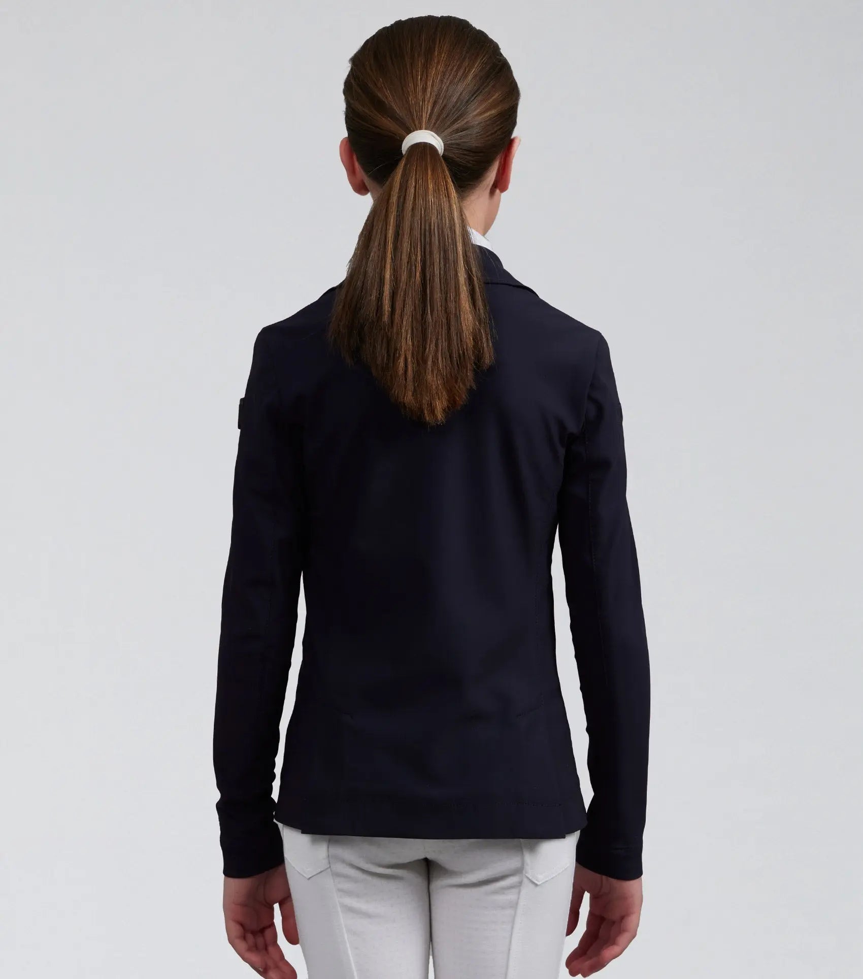 Evinco Girls Competition Jacket French Navy by Premier Equine Int. at  Try A Bit