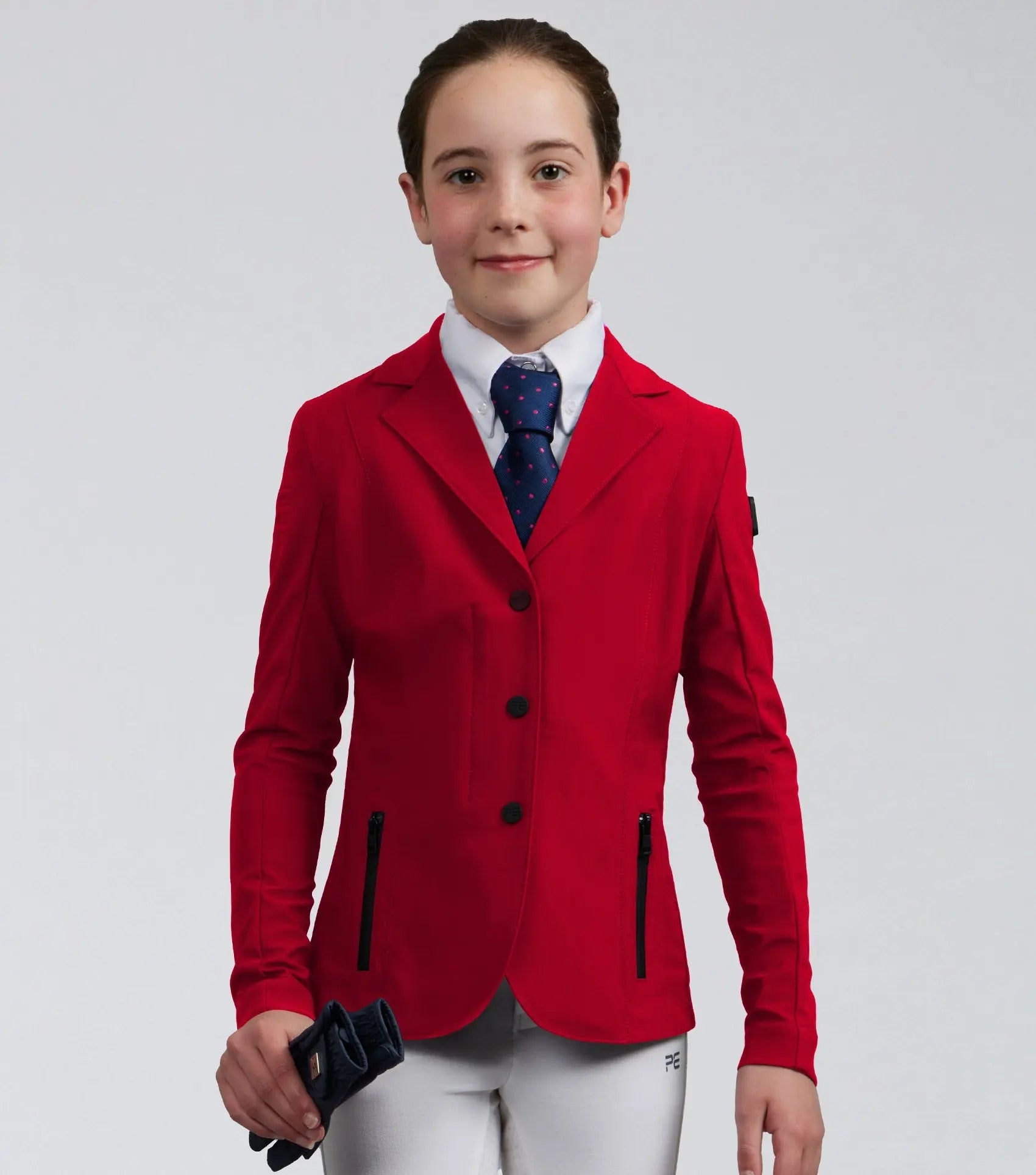 Evinco Girls Competition Jacket London Red