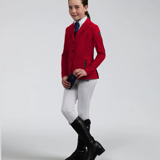 Evinco Girls Competition Jacket London Red