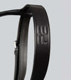 Exercise/Racing Bridle with Grackle Noseband Dark Havana by Premier Equine Int. Ltd. at  Try A Bit
