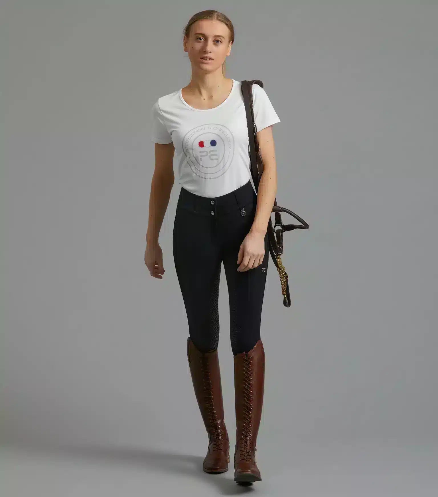 Premier Equine Fiero Ladies Cotton T-Shirt by Premier Equine at  Try a Bit