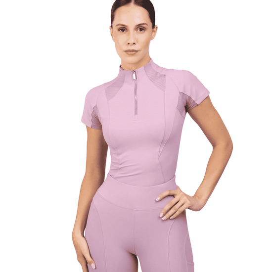 Maximilian Equestrian Frame Short Sleeve Base Layer - Performance Riding Top by Maximilian Equestrian at  Try a Bit