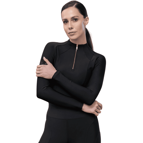Maximilian Equestrian Frame Long Sleeve Base Layer Performance Riding Top by Maximilian Equestrian at  Try a Bit