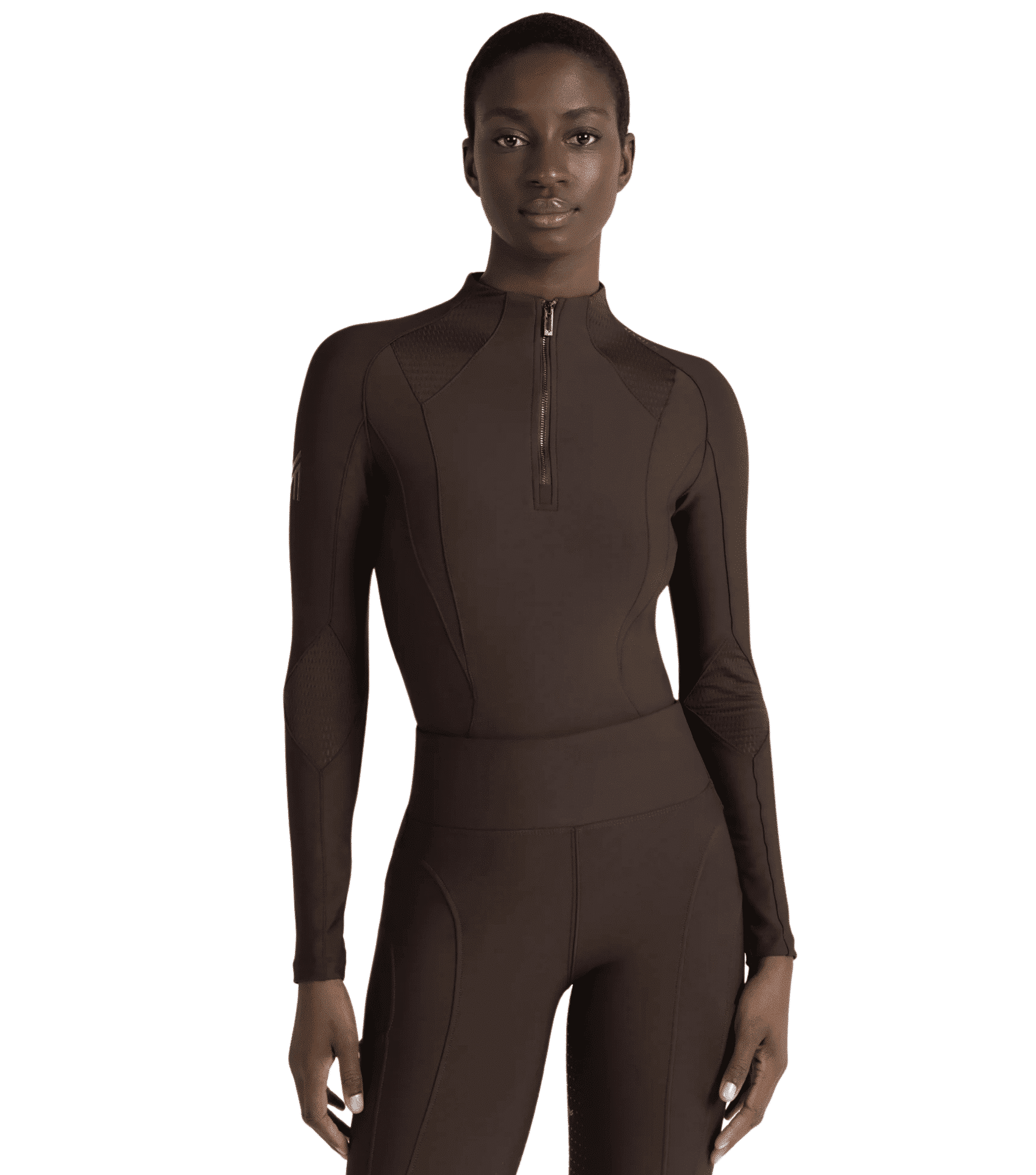 Maximilian Equestrian Frame Long Sleeve Base Layer Performance Riding Top by Maximilian Equestrian at  Try a Bit