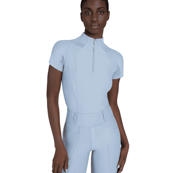 Maximilian Equestrian Frame Short Sleeve Base Layer - Performance Riding Top by Maximilian Equestrian at  Try a Bit