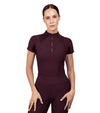 Maximilian Equestrian Frame Short Sleeve Base Layer - Performance Riding Top by Maximilian Equestrian at  Try a Bit