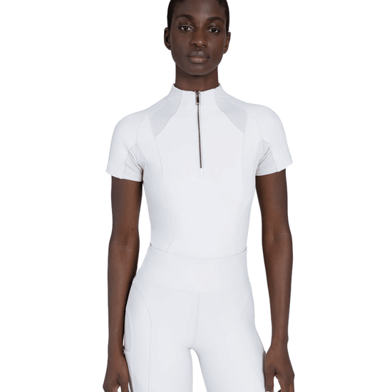 Maximilian Equestrian Frame Short Sleeve Base Layer - Performance Riding Top by Maximilian Equestrian at  Try a Bit
