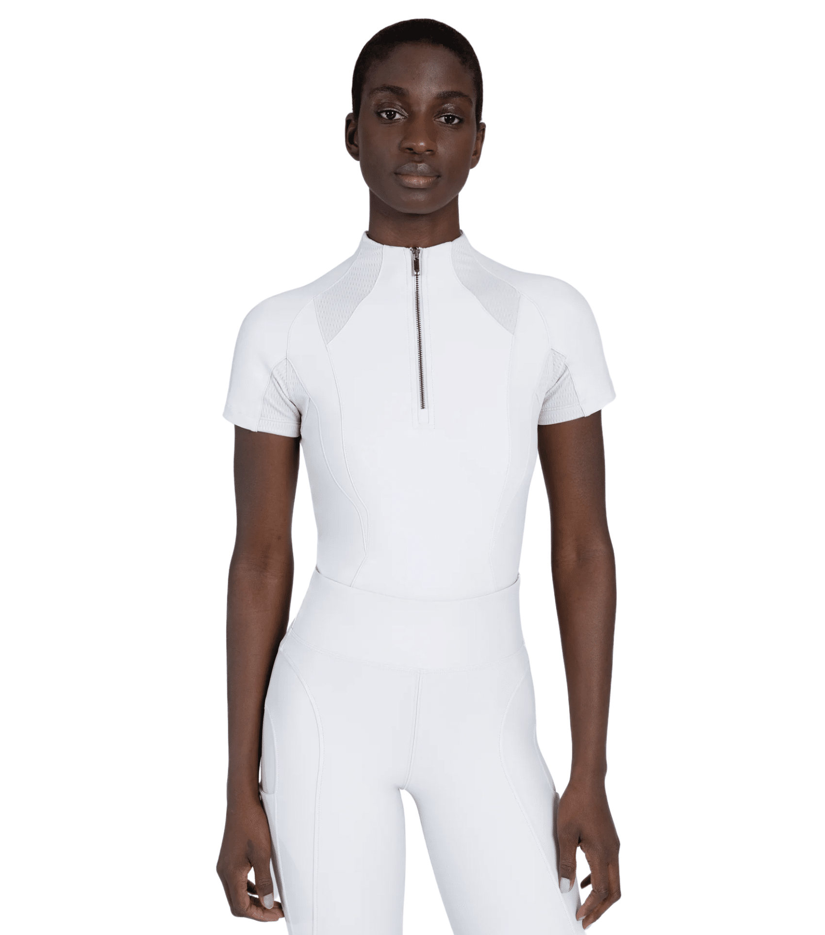 Maximilian Equestrian Frame Short Sleeve Base Layer - Performance Riding Top by Maximilian Equestrian at  Try a Bit