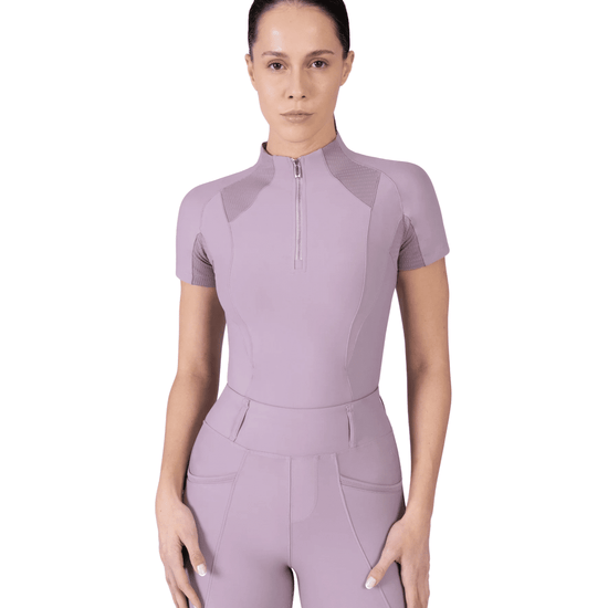 Maximilian Equestrian Frame Short Sleeve Base Layer - Performance Riding Top by Maximilian Equestrian at  Try a Bit