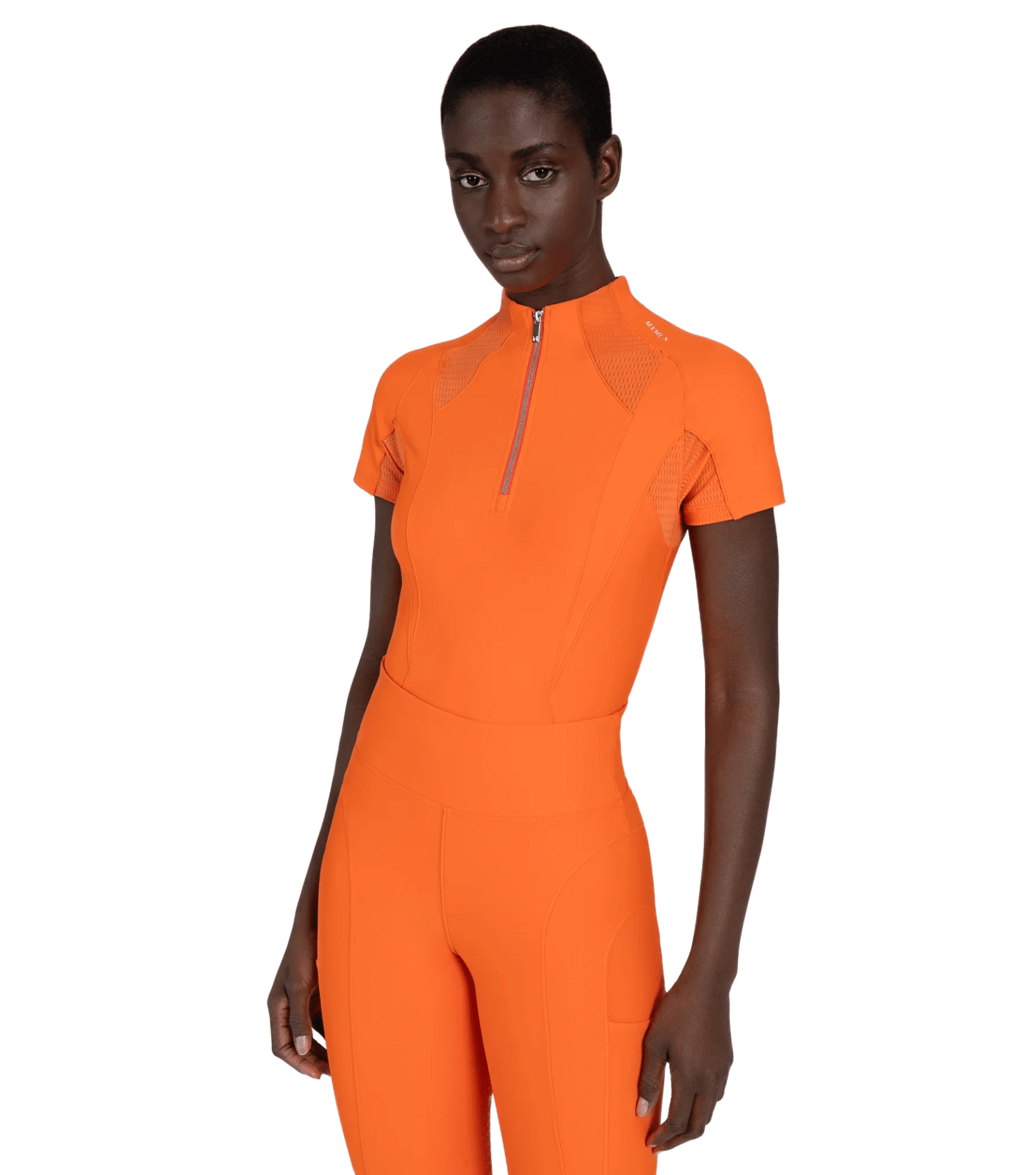 Maximilian Equestrian Frame Short Sleeve Base Layer - Performance Riding Top by Maximilian Equestrian at  Try a Bit