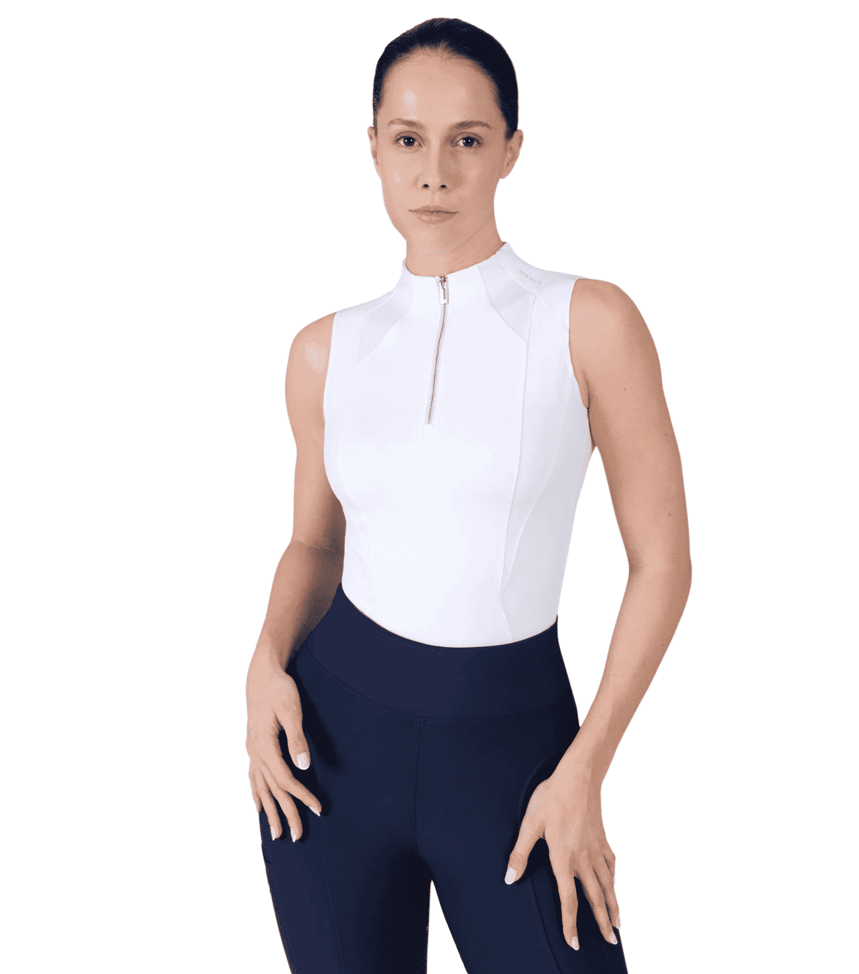 Maximilian Equestrian Frame Sleeveless Base Layer by Maximilian Equestrian at  Try a Bit