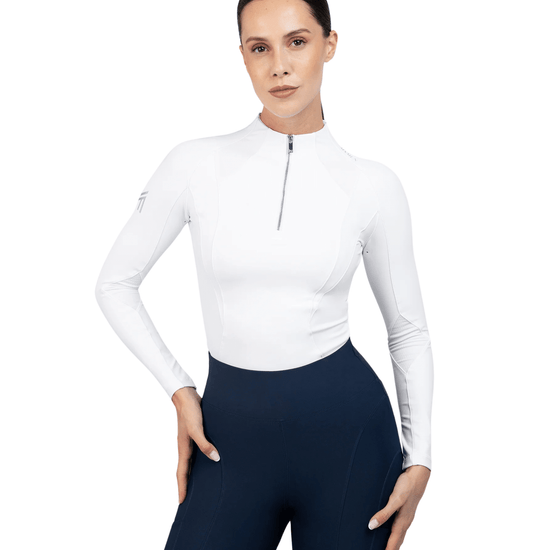 Maximilian Equestrian Frame Long Sleeve Base Layer Performance Riding Top by Maximilian Equestrian at  Try a Bit