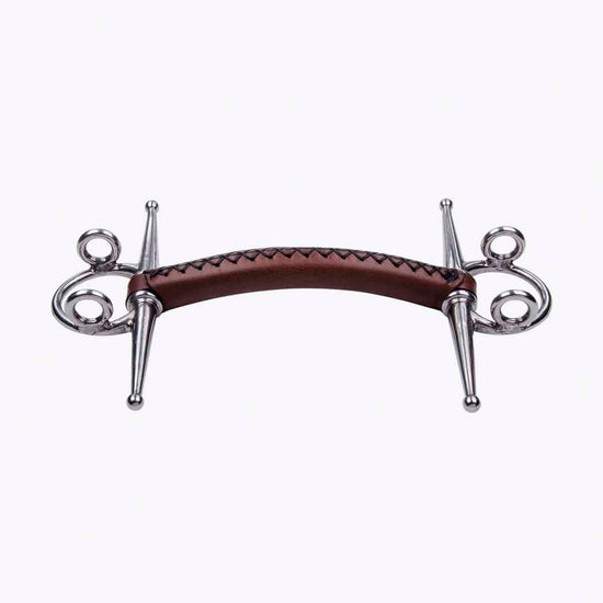 Trust Leather Mullen-Full Cheek Gag by Trust Equestrian at  Try a Bit