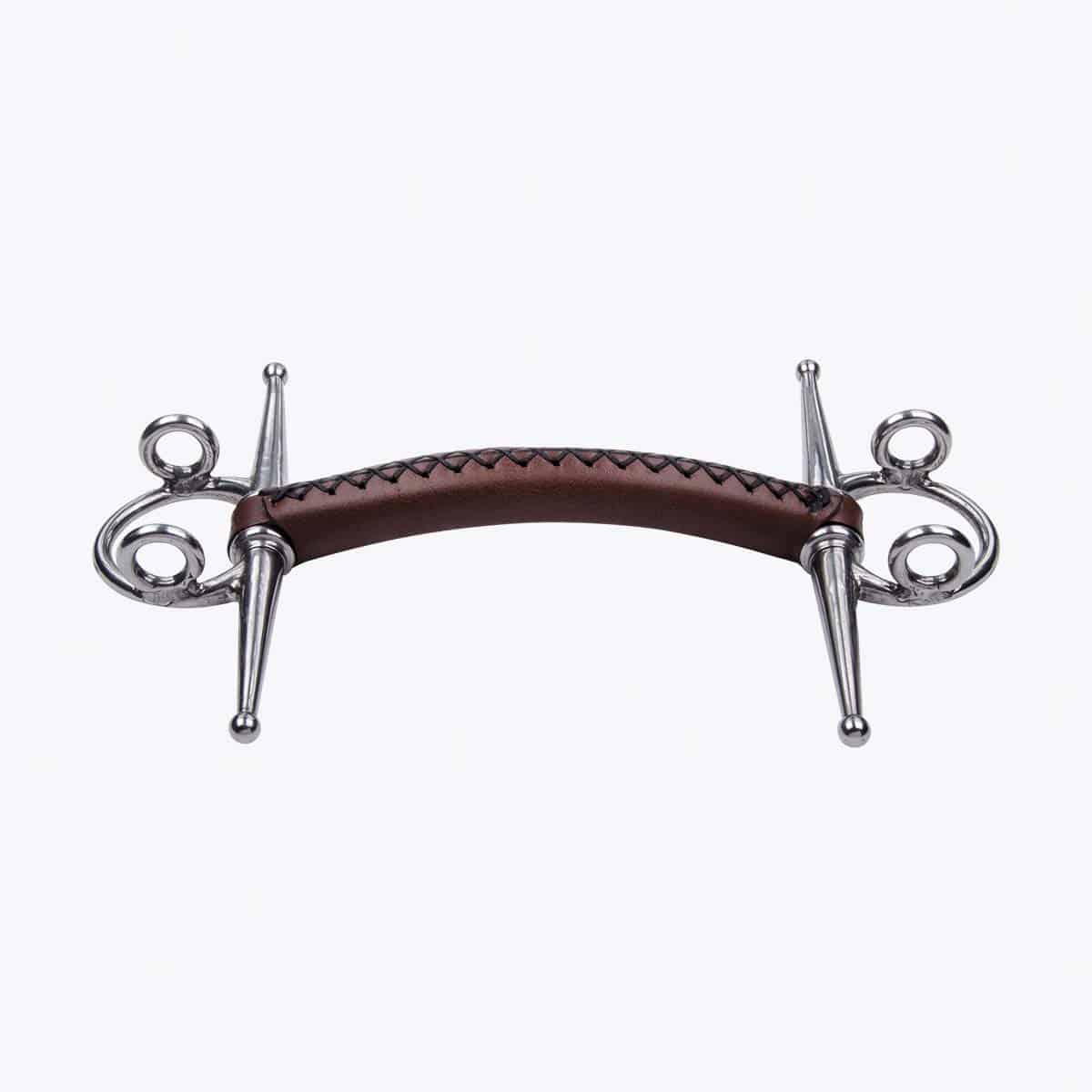 Trust Leather Mullen-Full Cheek Gag by Trust Equestrian at  Try a Bit