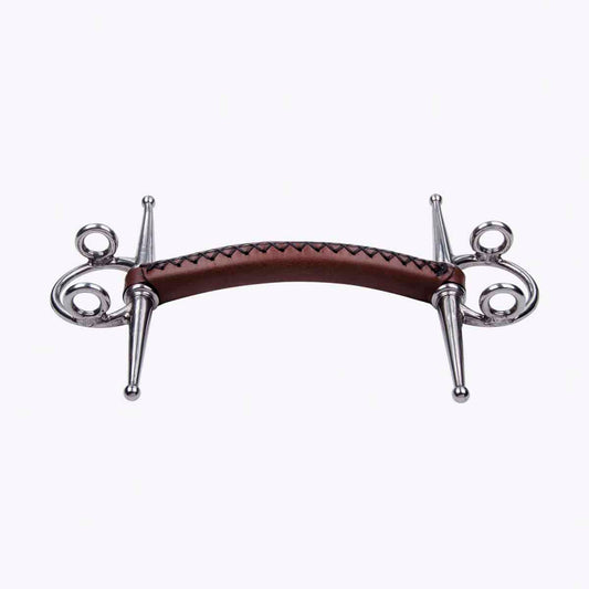 Trust Leather Mullen-Full Cheek Gag by Trust Equestrian at  Try a Bit