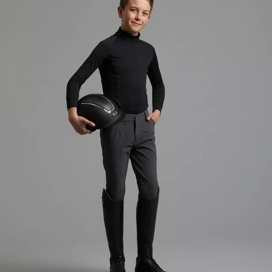 Premier Equine Gando Boys Gel Knee Riding Breeches by Premier Equine at  Try a Bit