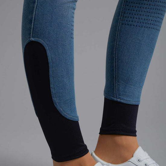 Premier Equine Gina Ladies Full Seat Denim Breeches by Premier Equine at  Try a Bit