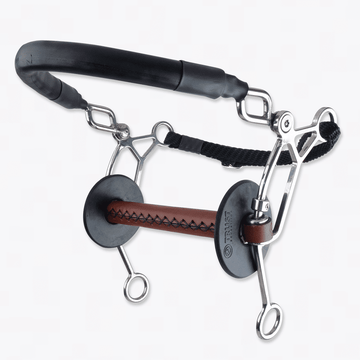 Trust Leather Hackamore Combi Long by Trust Equestrian at  Try a Bit