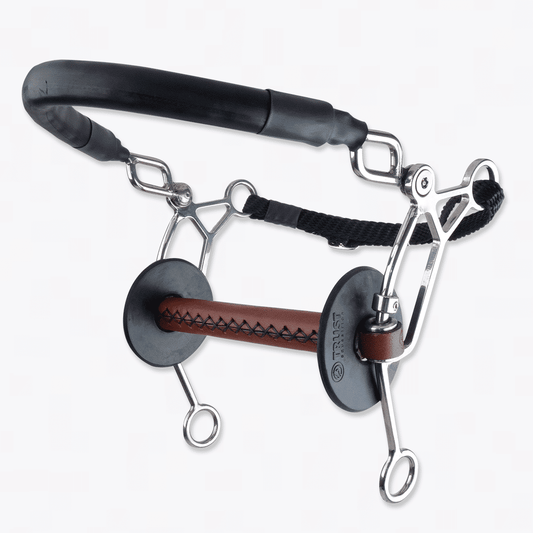 Trust Leather Hackamore Combi Long by Trust Equestrian at  Try a Bit