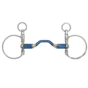 Bomber DC Dressage Happy Tongue Swivel (Titanium) by Bombers Bits at  Try a Bit