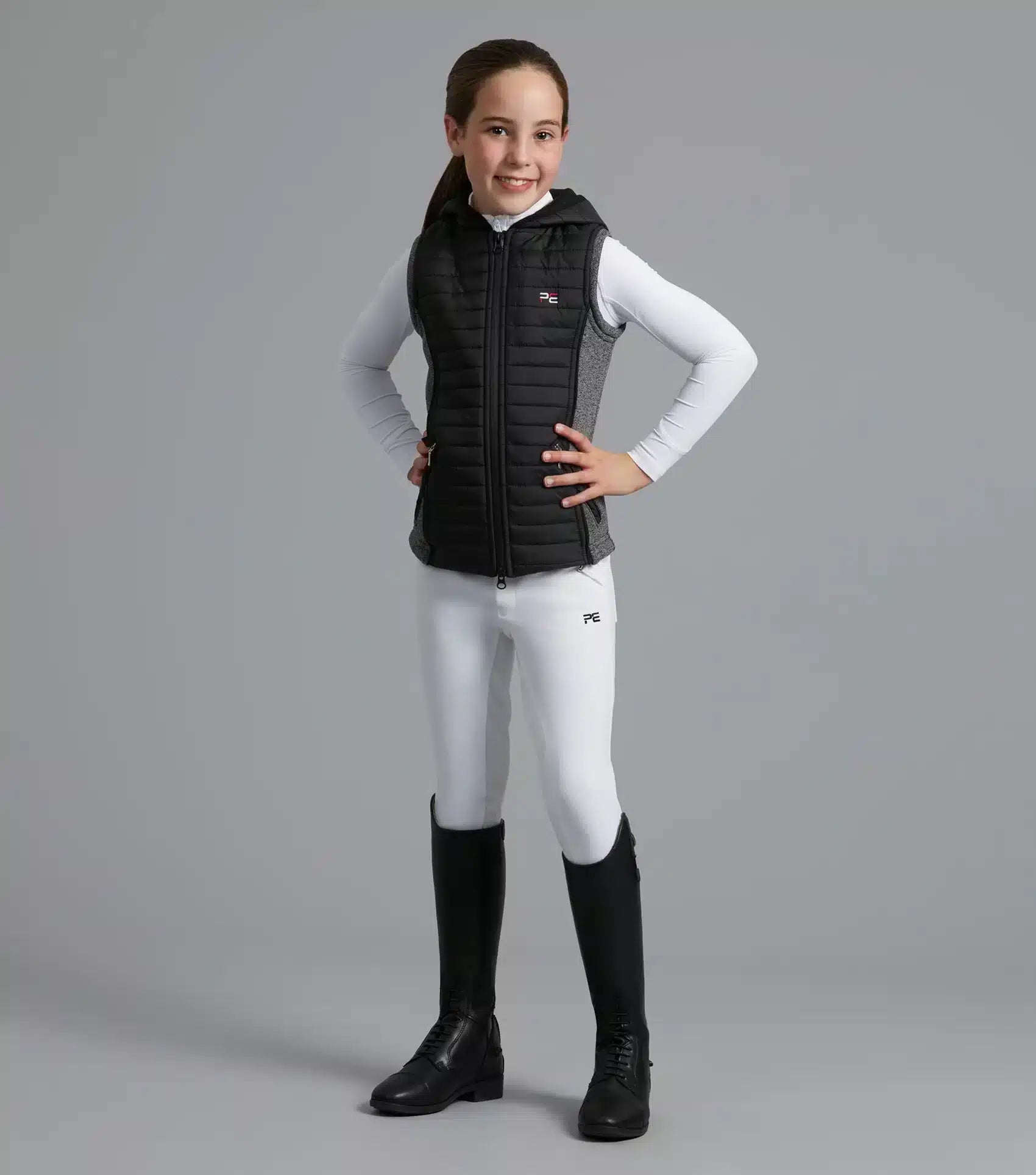 Premier Equine Mini Lamera Girl's Hybrid Riding Gilet by Premier Equine at  Try a Bit