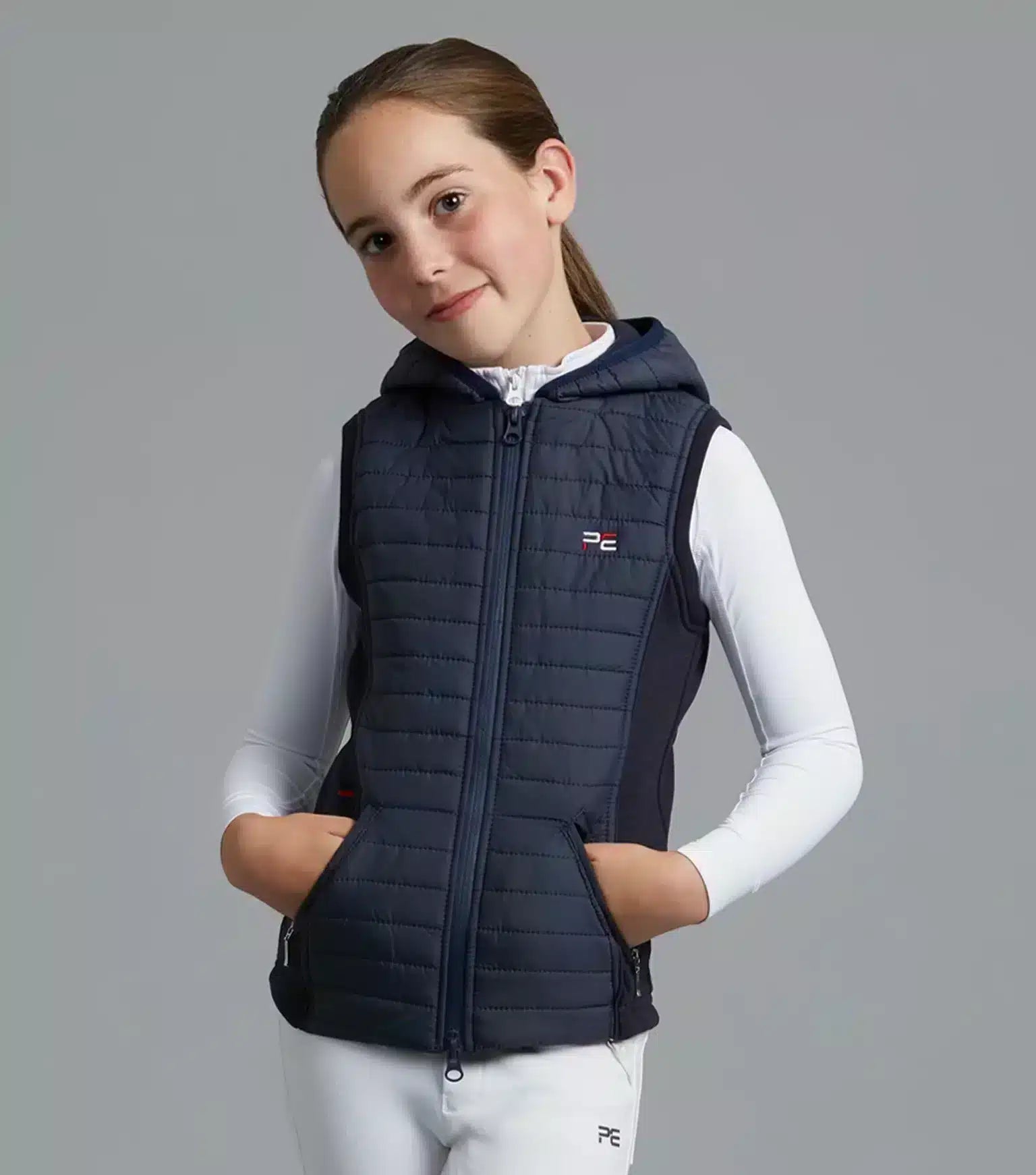Premier Equine Mini Lamera Girl's Hybrid Riding Gilet by Premier Equine at  Try a Bit