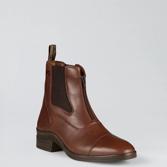 Lanark Leather Paddock Boots Brown by Premier Equine Int. Ltd. at  Try A Bit