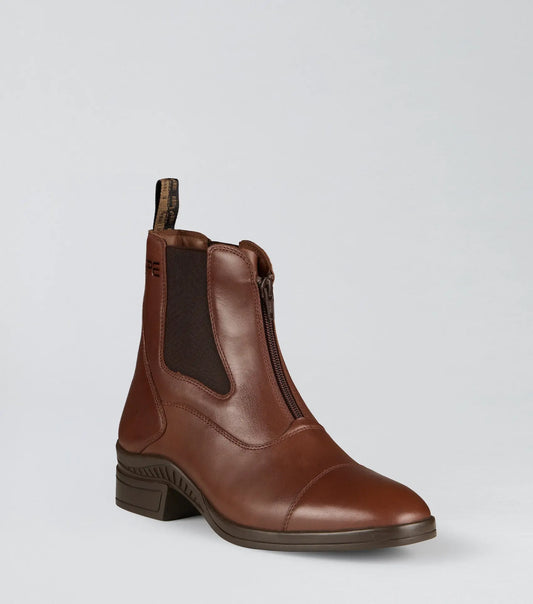 Lanark Leather Paddock Boots Brown by Premier Equine Int. Ltd. at  Try A Bit