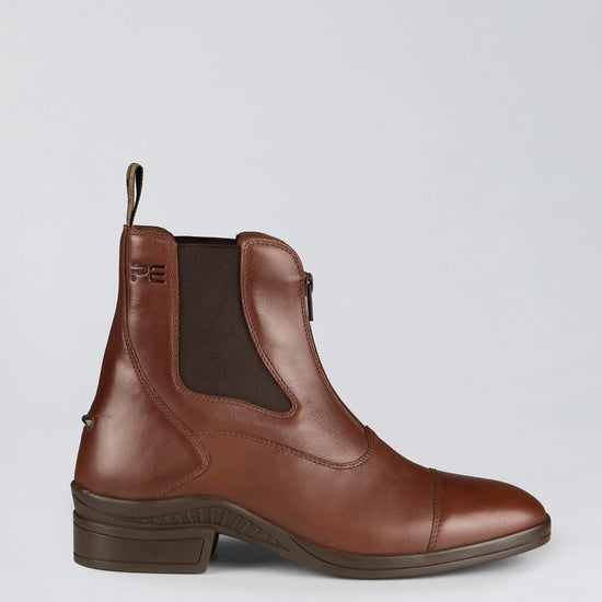 Lanark Leather Paddock Boots Brown by Premier Equine Int. Ltd. at  Try A Bit