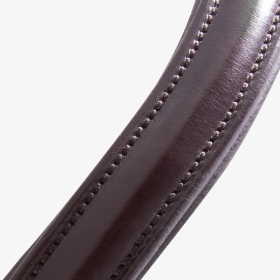 Premier Equine Liscio Plain Shaped Leather Browband by Premier Equine at  Try A Bit