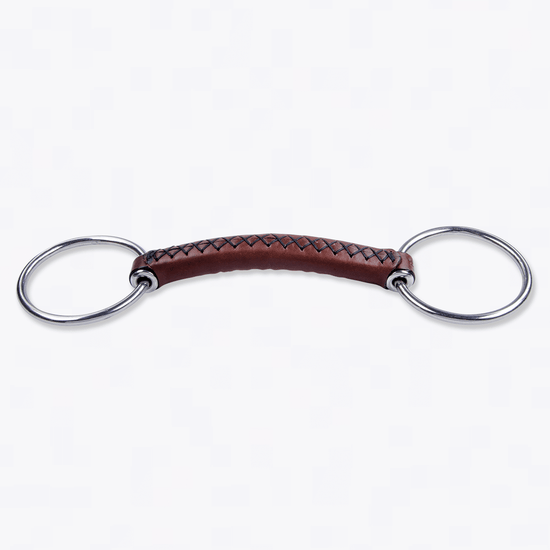 Trust Leather Mullen-Loose Ring by Trust Equestrian at  Try a Bit