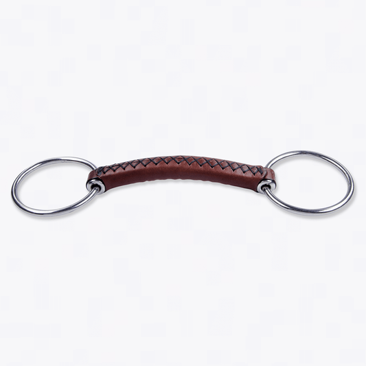 Trust Leather Mullen-Loose Ring by Trust Equestrian at  Try a Bit