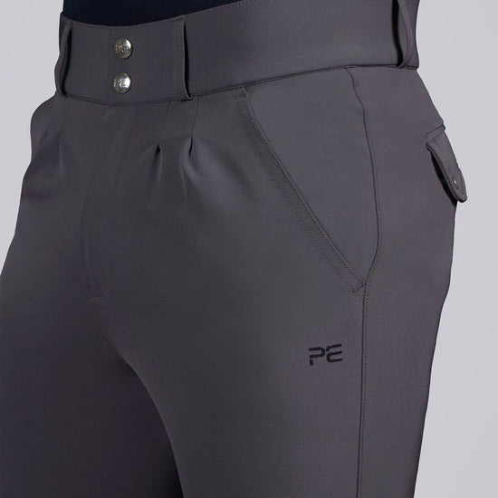 Ludis Men's Gel Knee Riding Breeches Anthracite