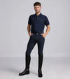 Ludis Men's Gel Knee Riding Breeches Navy by Premier Equine Int. Ltd. at  Try A Bit