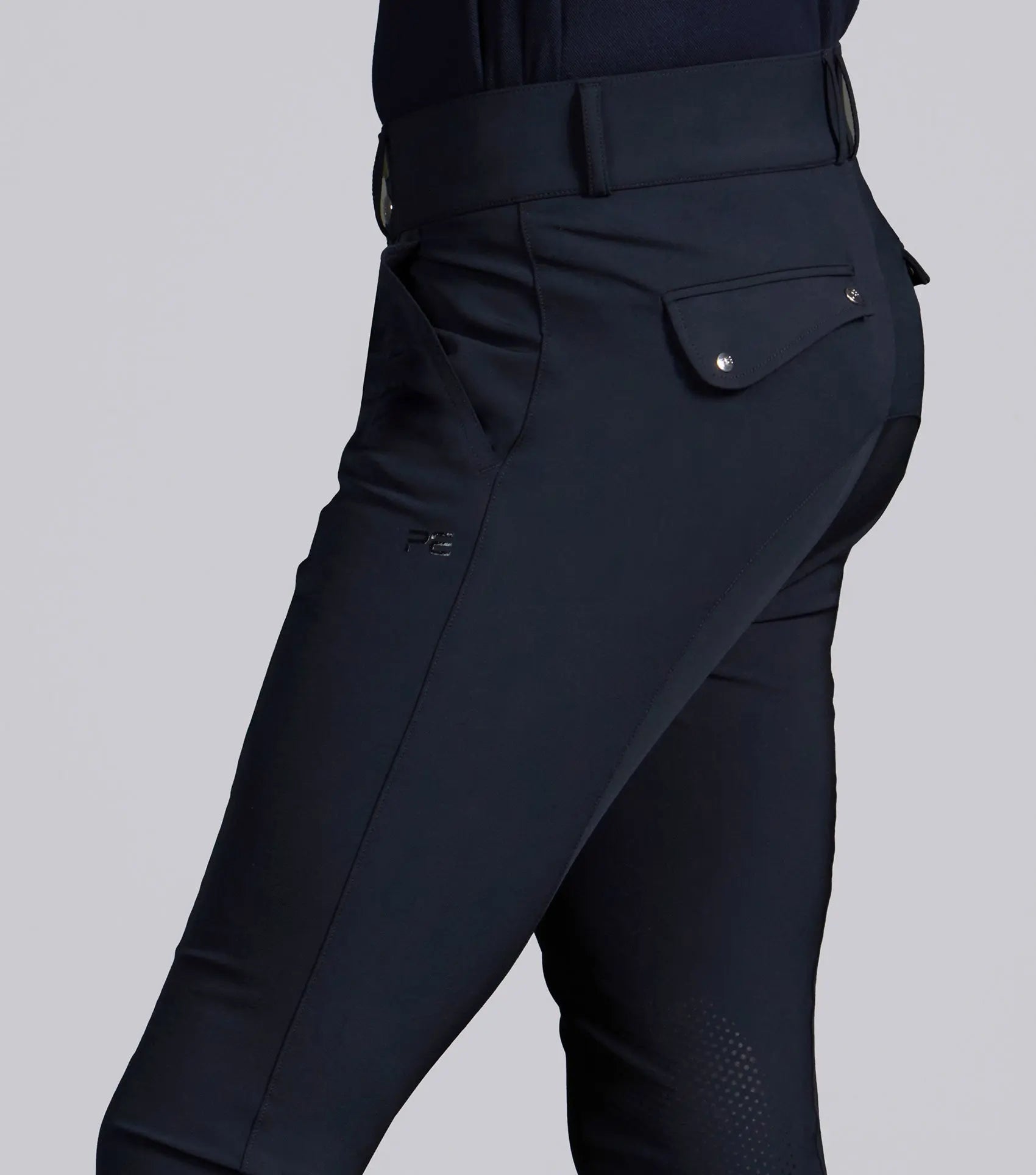 Ludis Men's Gel Knee Riding Breeches Navy