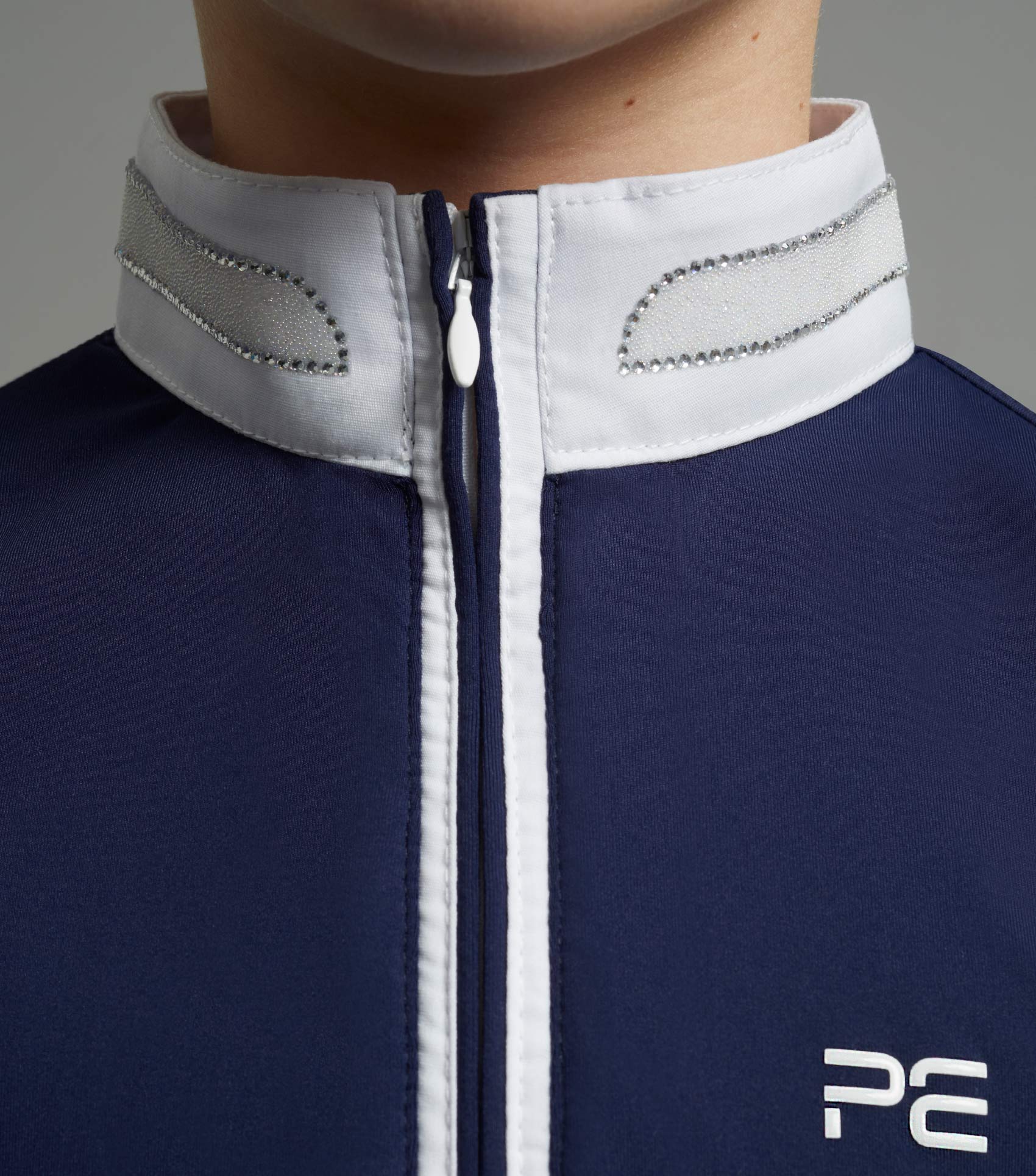Premier Equine Maria Girls Diamanté Show Shirt by Premier Equine at  Try a Bit