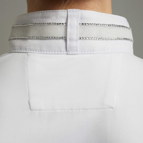 Premier Equine Maria Girls Diamanté Show Shirt by Premier Equine at  Try a Bit