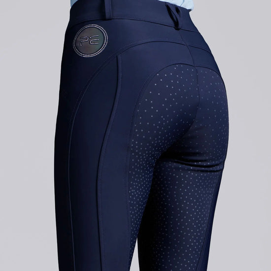 Meraki Womens Gel Full Seat Riding Breeches Navy by Premier Equine Int. Ltd. at  Try A Bit