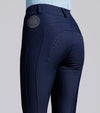 Meraki Womens Gel Full Seat Riding Breeches Navy by Premier Equine Int. Ltd. at  Try A Bit